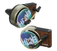 Ciieeo Ambientador De Coche Tocadiscos Vintage 2 Piezas Clip Para Rejilla De Ventilación Aroma Giratorio Duradero Decoración Para Interior De Vehículo Amantes Música