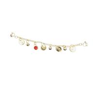 Ciieeo Anillo de Nariz sin Perforación Cadena para Danza del Vientre, Joyería Corporal de Aleación y Acrílico, Accesorio Decorativo para Mujer y Niña en Presentaciones y Cosplay