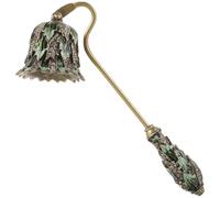 Ciieeo Apagavelas de Metal Mango Largo, Herramienta para Velas Aromáticas y Domésticas, Extintor de Mechas Seguro y Práctico, Tamaño 17x6x4.5 Cm, 130 G, Accesorio para Aromaterapia