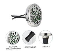 Ciieeo Aromatherapy Car Clip Diffuser Stainless Steel Vent Air For Vehicles Easy To Use And Portable Scent Decor For Relaxing Drive
