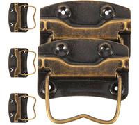 Ciieeo Asas Vintage para Caja y Cofre de Madera Juego de 5 Piezas de Hierro Estilo Clásico Ergonómicas y Resistentes Ideales para Muebles Antiguos y Cajas Decorativas