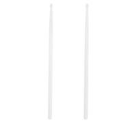 Ciieeo Baquetas 5A Noctilucentes de Nylon Verdes Par de Baquetas Luminosas para Batería y Escenario Superficie Lisa Resistente para Instrumentos de Percusión y Uso en Conciertos