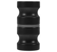 Ciieeo Barra de Apoyo para Baño de Acero Inoxidable 304 Asidero Doble Cara Negro para Personas Mayores Manija para Puerta de Vidrio Antideslizante Pasamanos Seguro para Ducha y Bañera