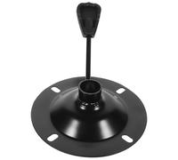 Ciieeo Base Giratoria para Silla de Belleza de Hierro Resistente Placa Circular de 10x10 Cm y Mecanismo de Control de Inclinación, Repuesto Multifuncional para Barbería y Salón