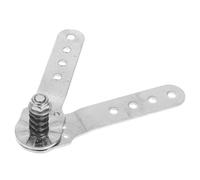 Ciieeo Bisagra para Muebles de Sofá Ajustable Resorte de Alta Resistencia Bisagra Plegable de 2 Secciones Color Plateado Accesorio para Respaldo y Reposacabezas Adecuado para Mejorar