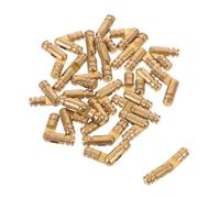 Ciieeo Bisagras de Barril Ocultas de Latón para Joyeros Cilíndricas 4X20 MM 25 Unidades - Bisagras Pequeñas para Cajas de Madera y Armarios Herrajes Invisibles para Puertas y Cajas de