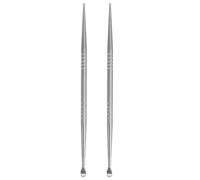 Ciieeo Bolígrafos para Puntos de Oreja de Inoxidable, Sonda Puntual para Terapia Auricular, 2 Piezas, Tamaño Compacto para Masaje y Detección Eficaz