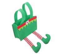 Ciieeo Bolsa de Dulces Navideña de Bolsa para Golosinas Navideñas para Dulces para Fiestas de Navidad