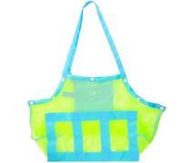Ciieeo Bolsa de Red para Playa y Piscina Grande Cierre de Broche y Diseño Ligero, para Guardar Ropa y Accesorios de Natación en Viajes y Días de Playa