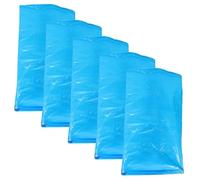 Ciieeo Bolsa para Plátano 5 Unidades, Plástico y Tela No Tejida, Azul | Cubierta Reutilizable para Huerto, Protege contra Lluvia, Nieve y Heladas, Acelera Maduración en Invierno
