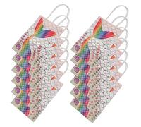 Ciieeo Bolsas De De Sirena 12 Pcs para Fiestas Empacar Detalles De Doble Asa Diseño De