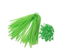 Ciieeo Bolsas De Malla para Frutas 60 Cm Verde Plástico Sellado Térmicamente para Verduras y Mariscos Compras Hogar Paquete 100 Unidades