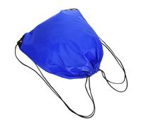 Ciieeo Bolsillo de viga impermeable bolsa de playa para hombre bolsas de especias para cocinar bolsa de cordón saco de gimnasia mochilas con cordón poliéster Blue