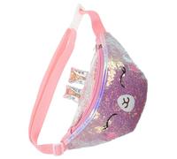Ciieeo Bolso Bandolera Pequeña para Niñas Diseño de Gato, Riñonera de Pu Resistente 8 a 10 Años, Bolso Divertido para Actividades al Aire Libre y Uso Diario, Estilo Aleatorio
