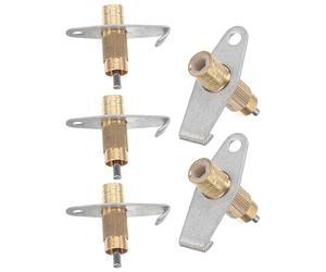 Ciieeo Boquillas para Bebederos de Conejos Automáticas de Cobre, 5 Piezas, Accesorios Agrícolas Antigoteo, Herramienta para Beber Ahorro de Agua en Granjas y Criaderos