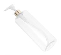 Ciieeo Botella Dosificadora Transparente de Plástico de 500Ml para Dispensar Líquido, Optimización de Espacio, Botella Vacía para Jabón en Casa, 1 Pieza