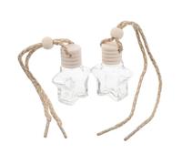 Ciieeo Botella Vacía Estrella 5 Ptas 10ml Difusor Aromaterapia Colgante Coche