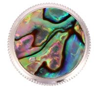 Ciieeo Botón de Pistón para Trompeta Hebilla Corta, Accesorio de Piedra de Abulón, Juego de 3 Piezas para Reparación de Válvulas en Instrumentos Musicales Color Aleatorio