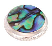 Ciieeo Botones de Pistón para Trompeta 3 Piezas Pequeñas Hebilla y Tapa a Presión Accesorio para Instrumento Musical Piedra de Abulón Herramienta de Reparación para Color Aleatorio