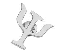 Ciieeo Broche de Aleación Diseño Psicológico para Ropa y Mochilas, Accesorio Unisex Resistente para Chaquetas y Sombreros en Estilo Vintage