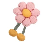 Ciieeo Broche de Girasol de Tela para Mujer Decoración de Ropa Broches Joyería Pin para Chaquetas Accesorios de Moda Color Rosa Tamaño Único
