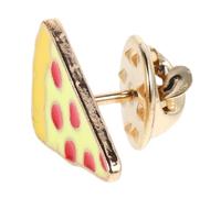 Ciieeo Broche de Pizza Esmaltado de Aleación Broche de Dibujos Animados para Ropa Infantil y Mujer Accesorio Decorativo para Camisa Vestido y Chal Pin Portátil para Fiestas y Uso