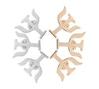 Ciieeo Broches de Psicología en Aleación 6 Piezas Oro y Plata, Pin de Solapa para Mujer y Hombre, Insignias para Psicólogos y Enfermeros, Accesorios Multifunción para Ropa y Mochilas