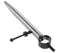 Ciieeo Brújula de Cuero Multifunción de Hierro 150 Mm, Calibrador de Espaciado Portátil para Marroquinería, Herramienta Resistente al Desgaste para Marcado y Corte Preciso en Cuero, Tela