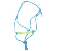 Ciieeo Cabezada para Caballo Ajustable de Nailon Resistente al Desgaste Cabezada sin Bocado para Equitación Collar Práctico para Cabestro Occidental Accesorio Ligero Color Aleatorio