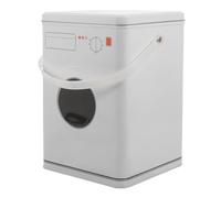 Ciieeo Caja De Almacenamiento Multifuncional Para Polvo De Lavandería Forma De Lavadora Blanca Contenedor Portátil Para Detergentes y Pastillas Organizador Espacioso Para Carga De Ropa Ba