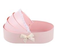 Ciieeo Caja de Obsequio para Ñiño Rosa para Luna de Miel Caja de Embalaje para Ramo de Flores para Envolver Flores Adecuado para Regalos de Nacimiento y Celebraciones Familiares