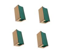Ciieeo Caja De Papel Sin Polvo Servilletas Del Bosque Servilletas Verdes Desechables Toallas De Mano Para Baño Servilleta Desechable De Graduacion Papel Verde 50 Piezas*4