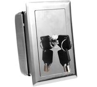 Ciieeo Caja de Pulsadores para Puertas Enrollables Eléctricas Caja de Arranque Pulsador Momentáneo Resistente de Plástico Tamaño Estándar para Control Manual y Remoto Garajes y