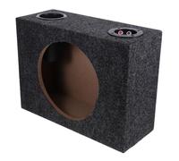 Ciieeo Caja De Subwoofer para Coche 10 Pulgadas, Carcasa De Madera Robusta y Abs, Diseño Ultradelgado para Instalación Fácil, Recinto Acústico Sellado para Graves Profundos, Uso Audio De Vehículo