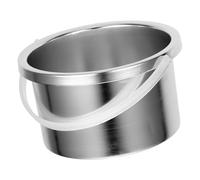Ciieeo Calentador de Cera Olla de Aluminio Interior 500ml para Depilación, Crisol Metálico Repuesto para Máquina de Fundir Cera, Accesorio para Uso en Salón y Hogar