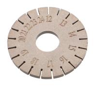 Ciieeo Calibrador de Cuerda de Piano de Metal Compacto y Ligero para Afinación y Reparación de Instrumentos en Estudios y Salas de Concierto