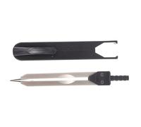 Ciieeo Calibrador para Electrocardiograma con Regla de Medición Negra Divisor Portátil para Enfermería y Diagnóstico Médico Herramienta Precisa para Trazado y Medición Profesional