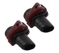 Ciieeo Candado Externo Accesorio Fácil de Mantener 2 Piezas para Bastones Hebilla Ligera y Duradera para Bastones de Trekking de Nylon para Senderismo y Montañismo