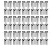 Ciieeo Casquillos de Acero Inoxidable 14Mm 100 Piezas, Accesorios de Mangueras Hidráulicas de Alta Presión, Manguitos de Engarce para Herramienta de Crimpar, Conexión Segura para