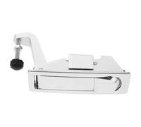 Ciieeo Cerradura Eléctrica de Gabinete sin Llave de Aleación de Zinc Mecanismo Plano Rebote Pestillo Seguro para Puerta de Control y Remolque Uso Industrial y Marítimo