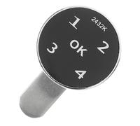 Ciieeo Cerradura Electrónica para Armario Teclado Táctil Digital Cerradura Codificada de Aleación Resistente Contraseña de 4 Dígitos Seguridad para Cajones Buzones y Gabinetes Uso