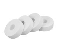 Ciieeo Cinta para extensiones de pestañas 4 rollos espuma white 5 metros para fijar y proteger pestañas inferiores en cosméticos