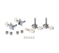 Ciieeo Clavijas de Afinación Semicerradas para Mejorar el Sonido para Banjo con 4 Casquillos de Metal, 5 Piezas y Fijar las Cuerdas en Banjo