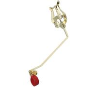 Ciieeo Clip de Partitura Portátil para Trombón y Trompeta Abrazadera Resistente de Acero Inoxidable Accesorio Compacto para Banda de Marcha y Músicos