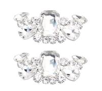 Ciieeo Clip para Zapatos de Boda con Diseño Especial para Adorno Instantáneo en Tacones, Accesorios Elegantes para Novias en Bodas y Fiestas