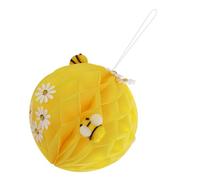 Ciieeo Colgante De Arte De Papel con Bolas De Nido De Abeja Decoración Festiva Resistente y Ligera