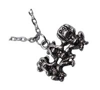 Ciieeo Collar Colgante de Mono para Mujer Diseño de Tres Monos Sabios No Oír No Ver Color Multicolor Accesorio Inspirador Adecuado para Regalar a Amigos y Familia