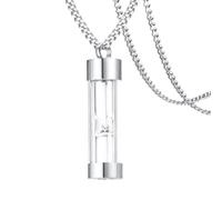 Ciieeo Collar Colgante De Urna Para Collar Urna Cremación Reloj De Arena De Recuerdos Cerca De Tu