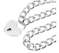 Ciieeo Collar Con Candado De Corazón Colgante Para Mujer Joyería De Obsequio Personalizado Para Pareja Collar De Acero Inoxidable Para Usar El Día a Día