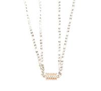 Ciieeo Collar de Magnético de Acero Inoxidable Colgante Creativo en Forma de Tornillo y Tuerca Corto para Clavícula Joyería a Juego para Mujer y Hombre Accesorio Romántico para San